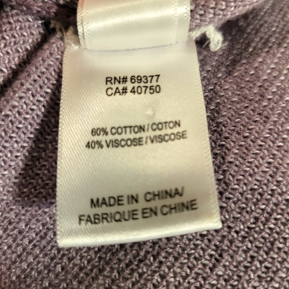 Marla Wynne Jacquard Knit Drama Topper in Lilac P1X - Picture 9 of 9